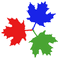 Logo: 3 maple leaves